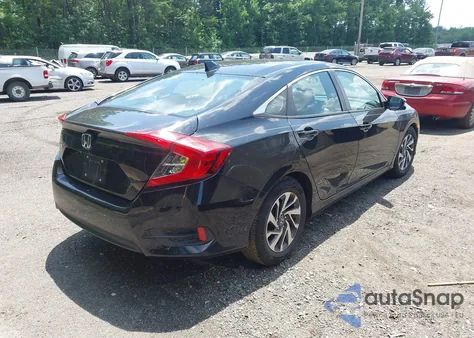 2018 Honda Civic Ex z USA, uszkodzony, nr VIN 19XFC2F77JE026895